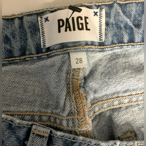 Paige Jimmy Jimmy Skinny Patch Work Jeans - Picture 10 of 11